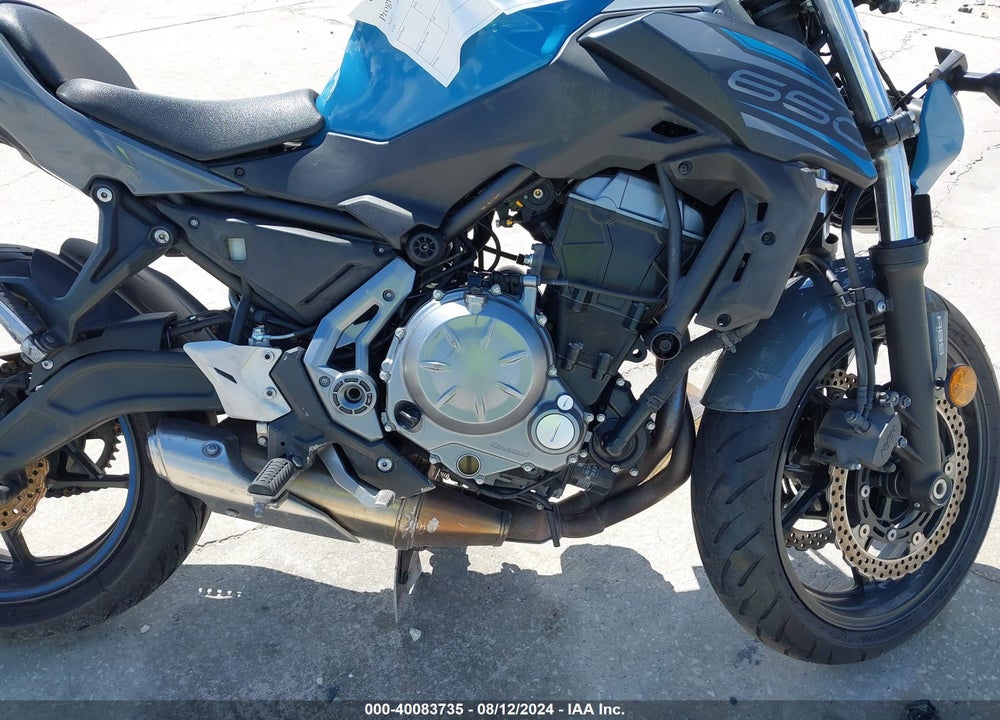 2019 KAWASAKI ER650 H VIN: JKAEREH18KDA39529