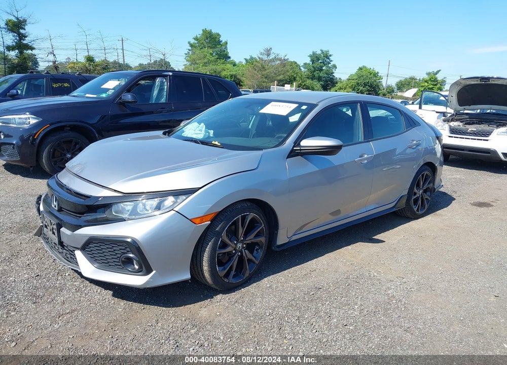2018 HONDA CIVIC SPORT VIN: SHHFK7H40JU408486