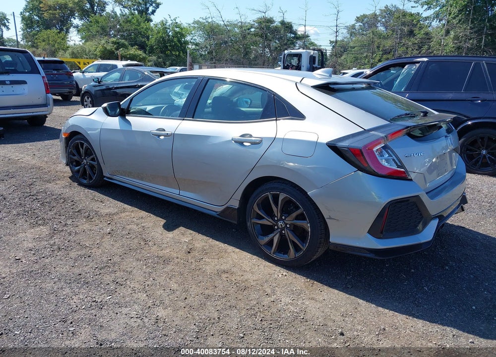 2018 HONDA CIVIC SPORT VIN: SHHFK7H40JU408486