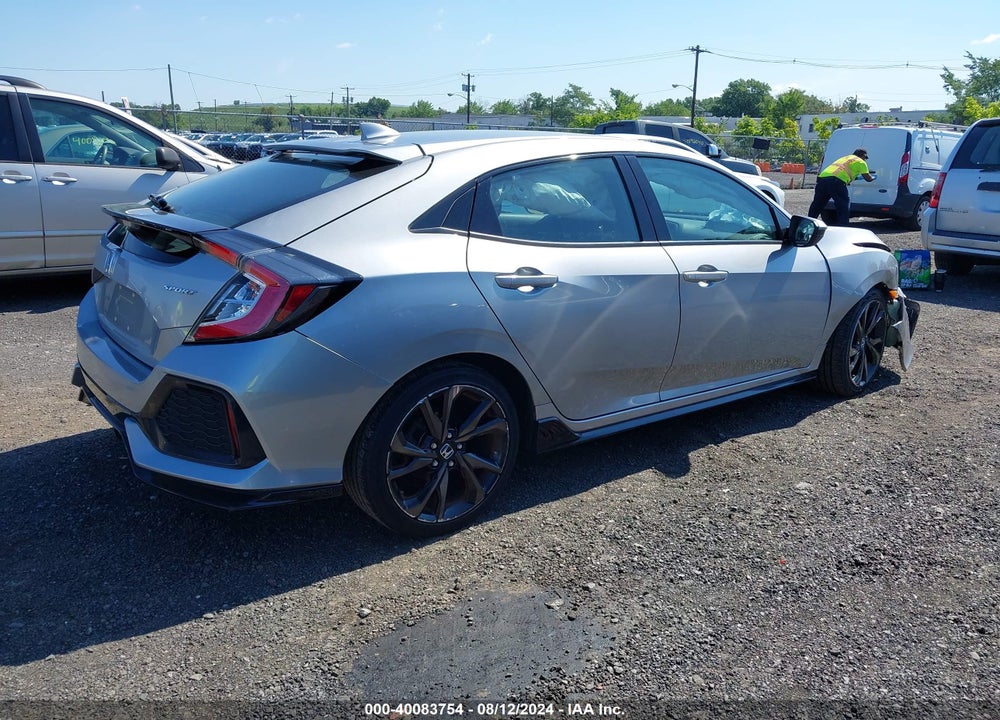 2018 HONDA CIVIC SPORT VIN: SHHFK7H40JU408486