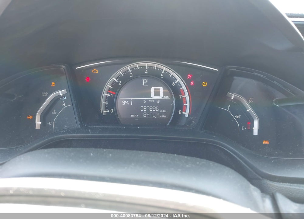 2018 HONDA CIVIC SPORT VIN: SHHFK7H40JU408486