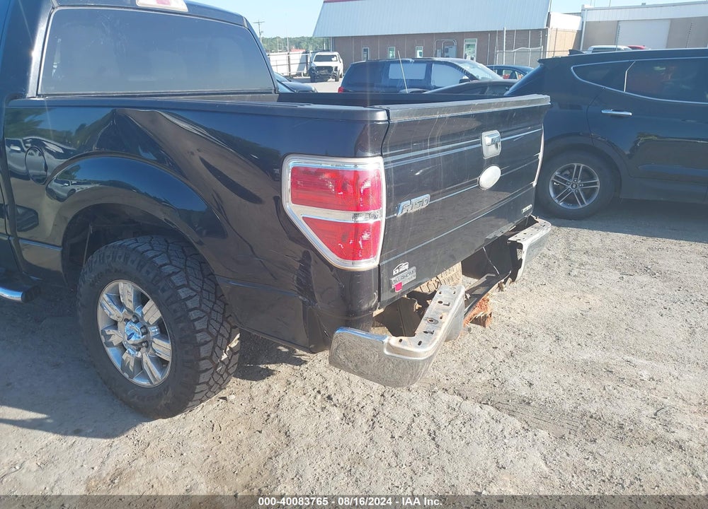 2012 FORD F-150 XLT VIN: 1FTFW1EF9CFA41997