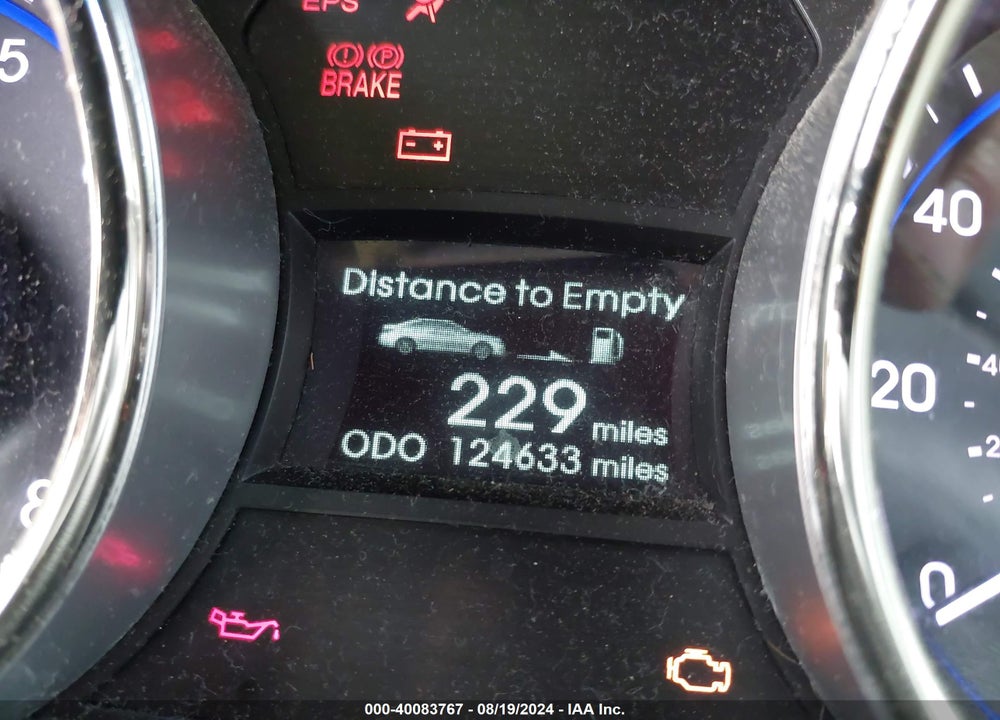 2011 HYUNDAI SONATA GLS VIN: 5NPEB4AC0BH260291
