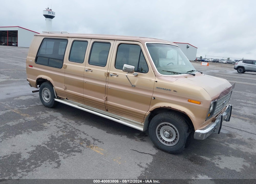 1988 FORD ECONOLINE E150 VAN VIN: 1FDEE14N9JHA88631