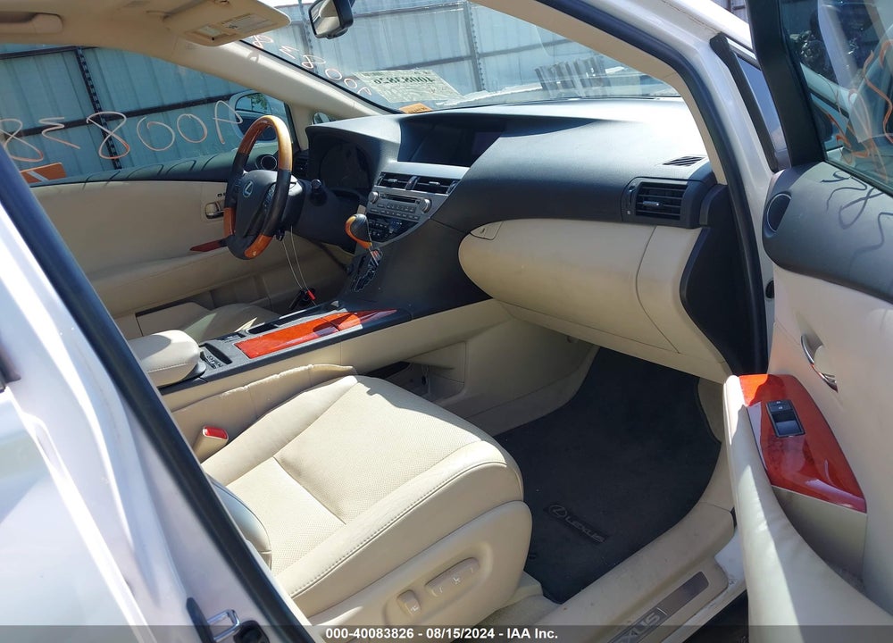 2011 LEXUS RX 350 VIN: 2T2ZK1BA5BC048627