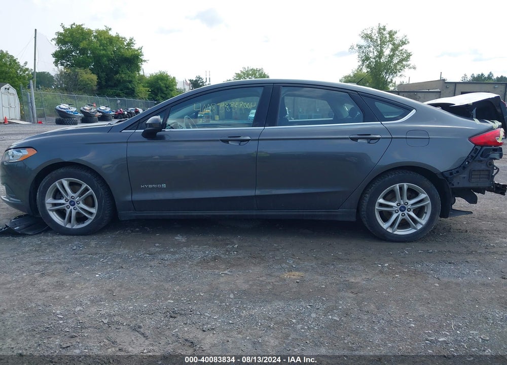 2018 FORD FUSION HYBRID SE VIN: 3FA6P0LUXJR132730
