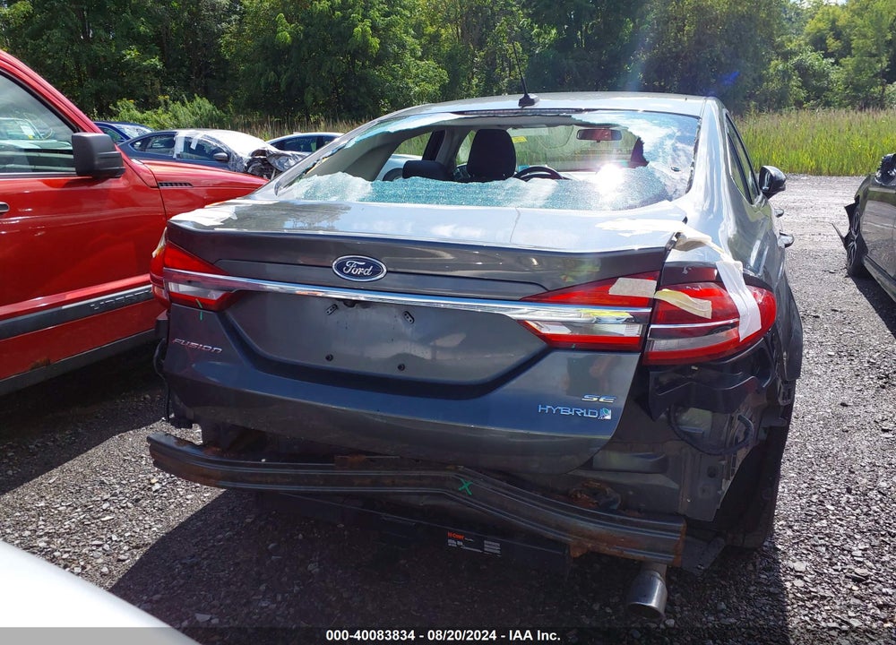 2018 FORD FUSION HYBRID SE VIN: 3FA6P0LUXJR132730