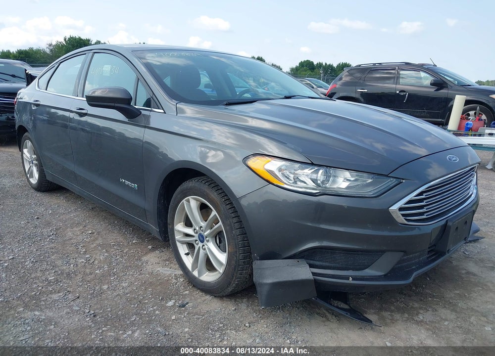 2018 FORD FUSION HYBRID SE VIN: 3FA6P0LUXJR132730