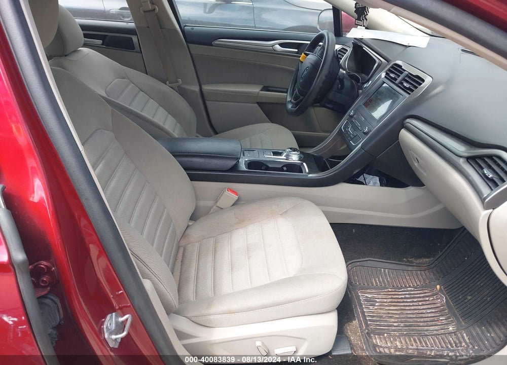 2019 FORD FUSION SE VIN: 3FA6P0HD7KR100506