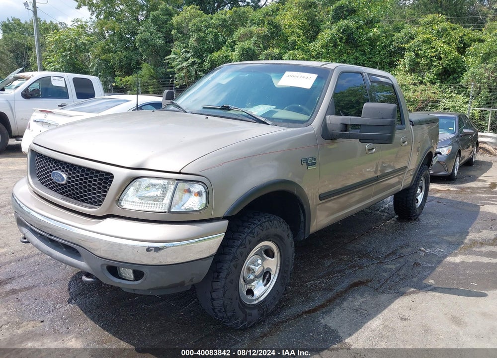 2002 FORD F-150 LARIAT/XLT VIN: 1FTRW08L82KB07518
