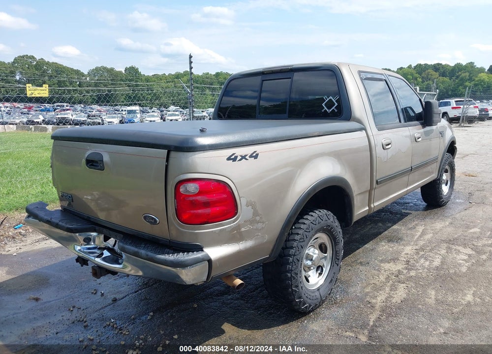 2002 FORD F-150 LARIAT/XLT VIN: 1FTRW08L82KB07518