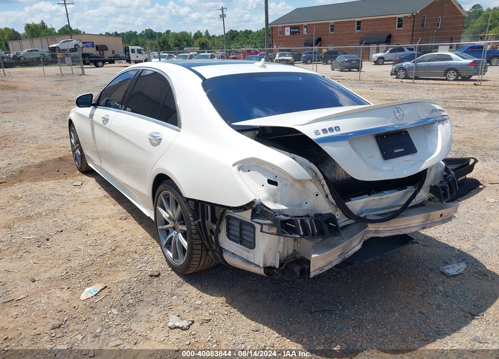 2018 MERCEDES-BENZ S 560 VIN: WDDUG8DB9JA401720