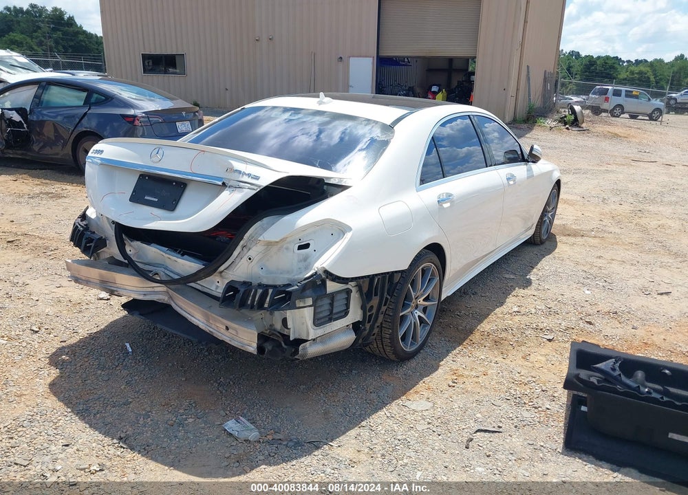 2018 MERCEDES-BENZ S 560 VIN: WDDUG8DB9JA401720