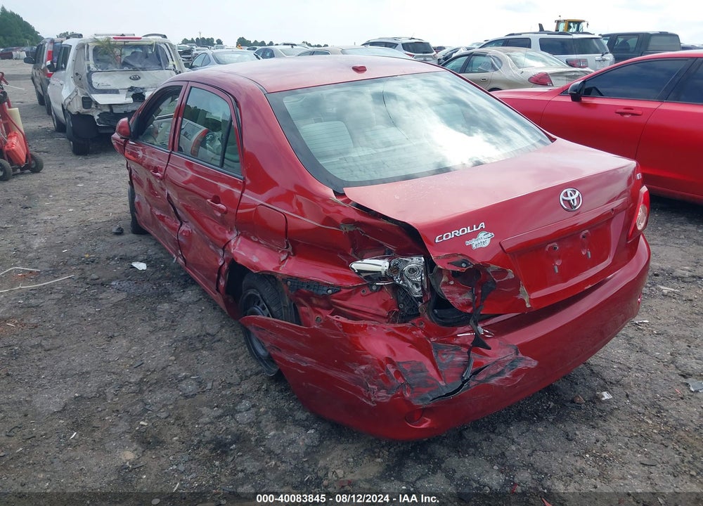 2009 TOYOTA COROLLA LE VIN: 1NXBU40E99Z155681