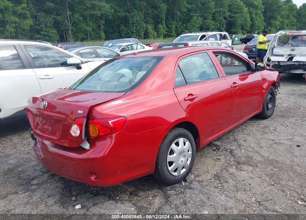 2009 TOYOTA COROLLA LE VIN: 1NXBU40E99Z155681