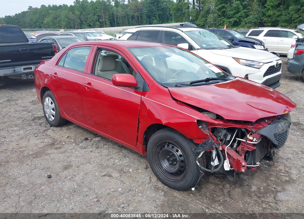 2009 TOYOTA COROLLA LE VIN: 1NXBU40E99Z155681