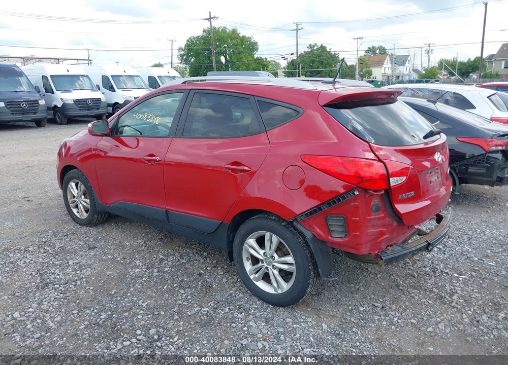 2013 HYUNDAI TUCSON GLS VIN: KM8JUCAC2DU767068