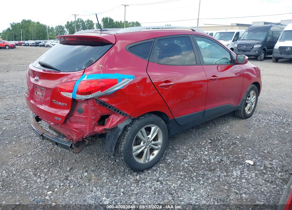 2013 HYUNDAI TUCSON GLS VIN: KM8JUCAC2DU767068