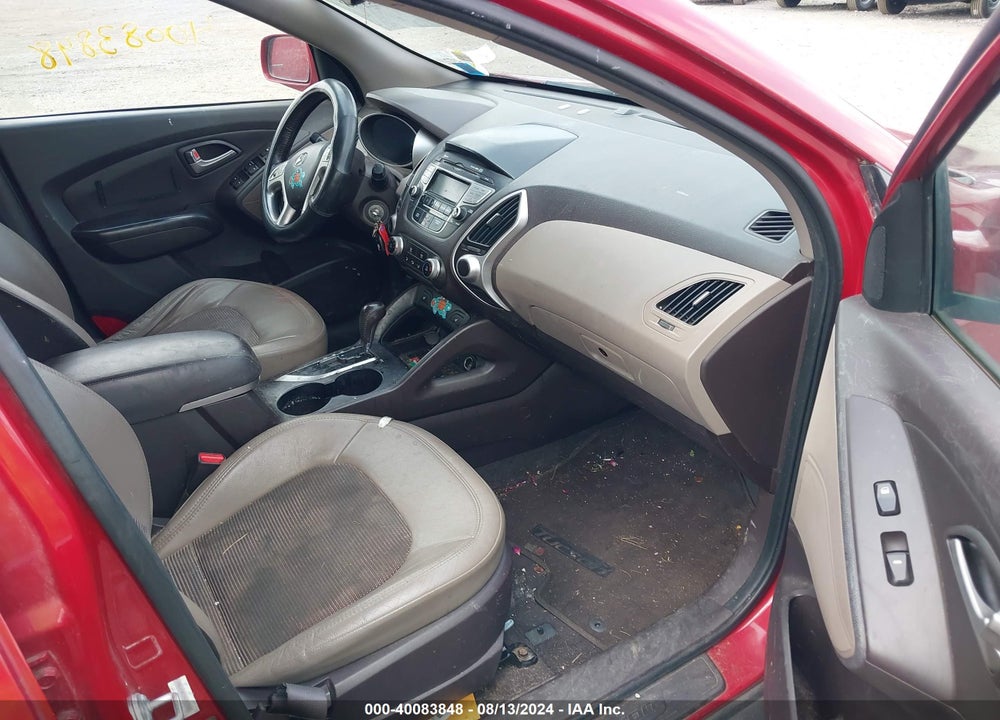2013 HYUNDAI TUCSON GLS VIN: KM8JUCAC2DU767068