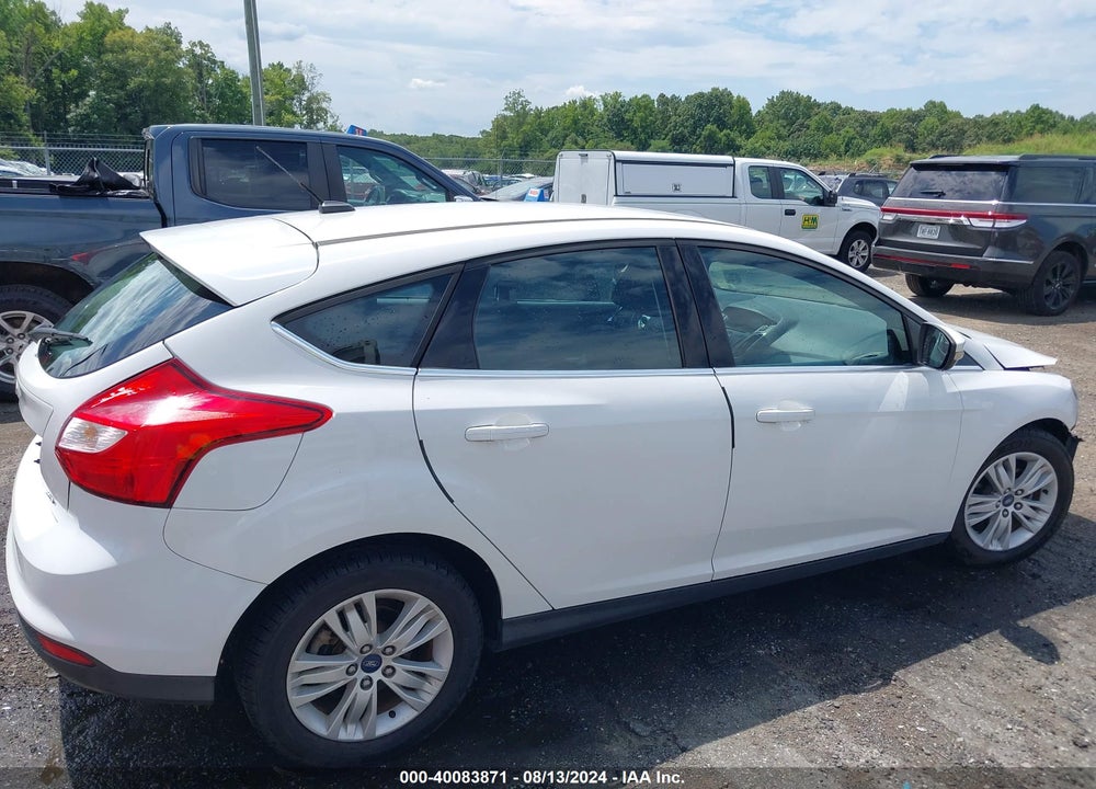 2012 FORD FOCUS SEL VIN: 1FAHP3M2XCL339241