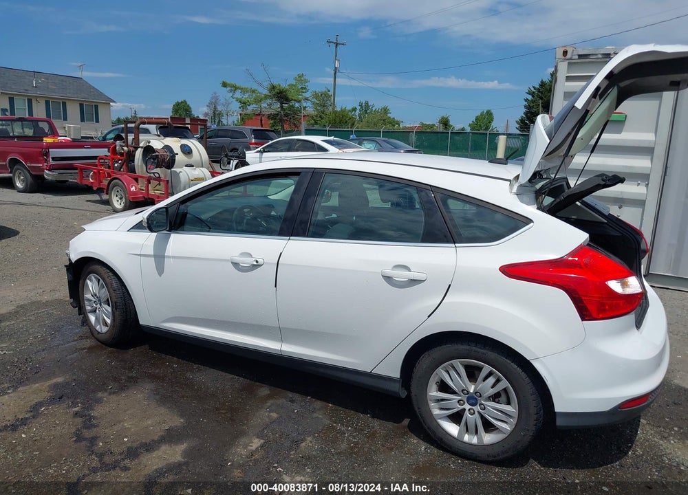 2012 FORD FOCUS SEL VIN: 1FAHP3M2XCL339241