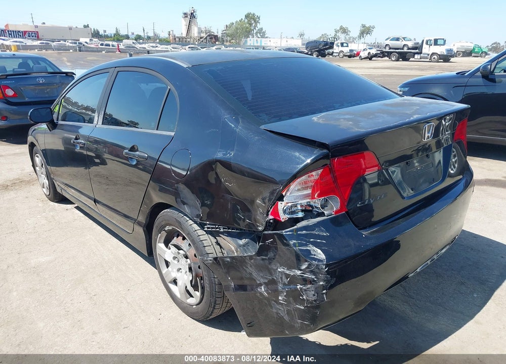 2007 HONDA CIVIC LX VIN: 2HGFA15557H306653