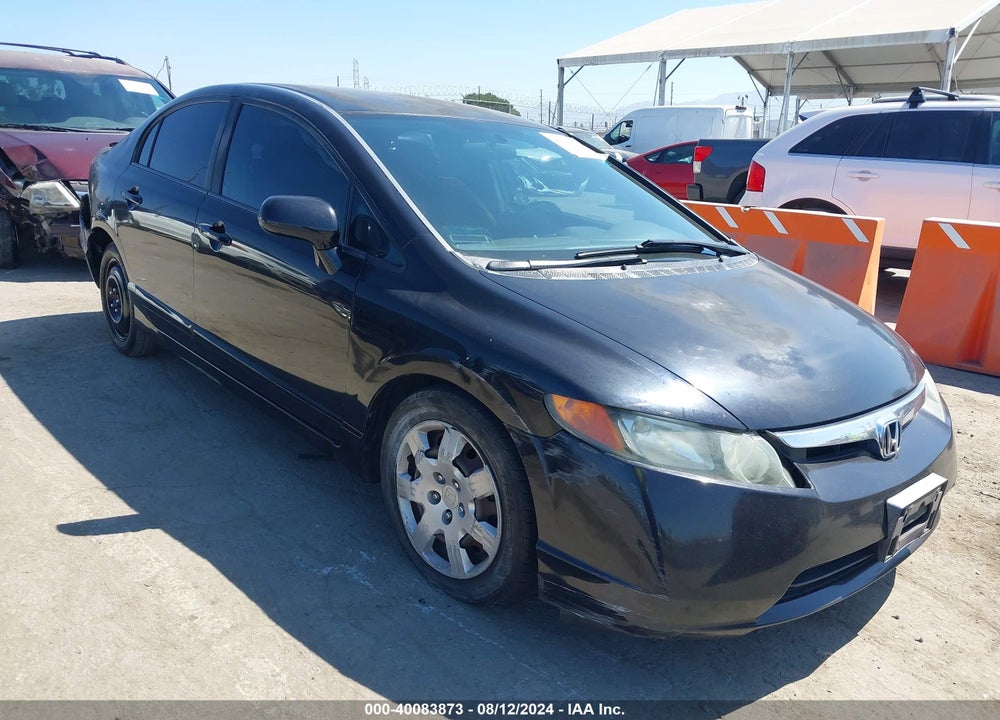 2007 HONDA CIVIC LX VIN: 2HGFA15557H306653