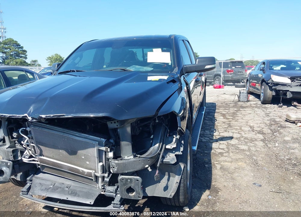 2022 RAM 1500 BIG HORN QUAD CAB 4X2 6'4 BOX VIN: 1C6RREBG0NN291041
