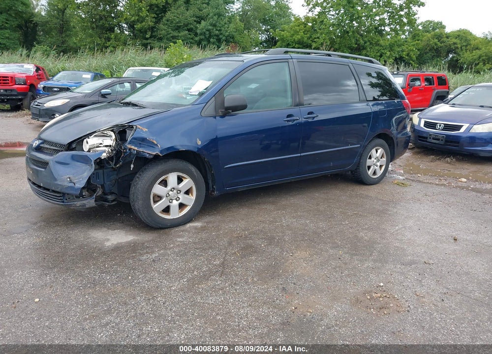 2005 TOYOTA SIENNA LE VIN: 5TDZA23C65S286110