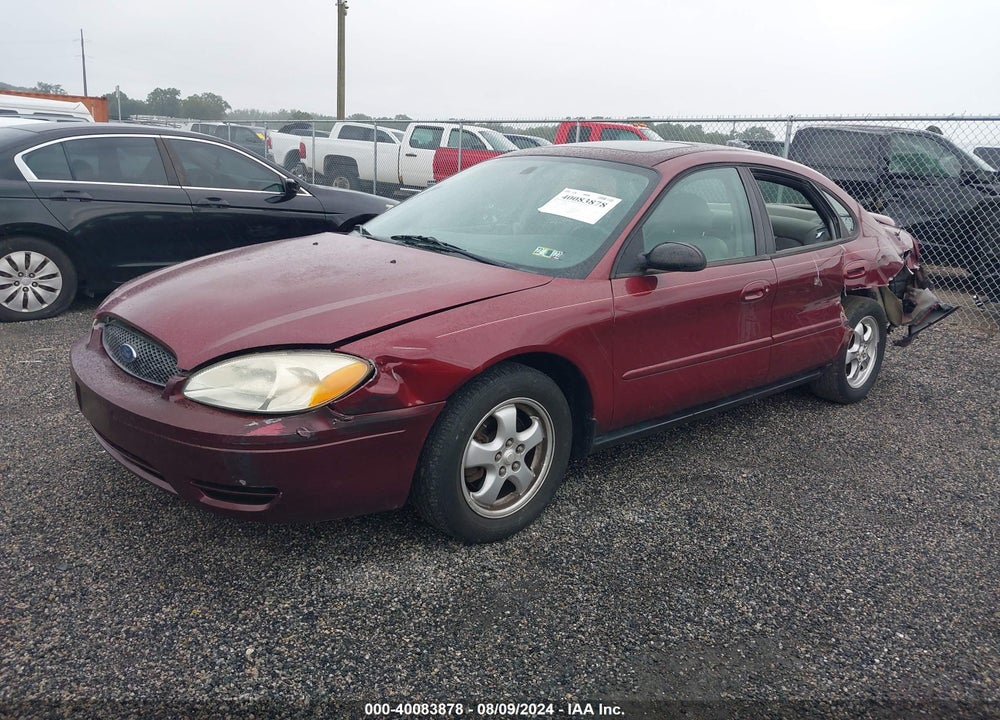2007 FORD TAURUS SE VIN: 1FAFP53U87A110838