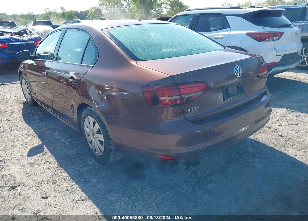 2016 VOLKSWAGEN JETTA 1.4T S VIN: 3VW267AJ7GM333971