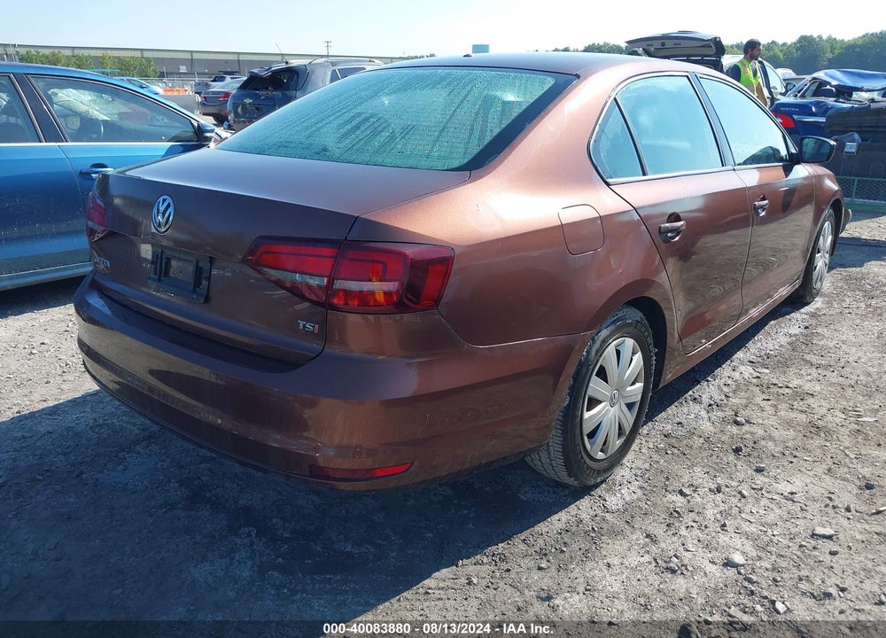 2016 VOLKSWAGEN JETTA 1.4T S VIN: 3VW267AJ7GM333971