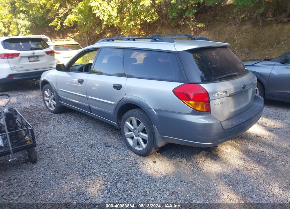 2007 SUBARU OUTBACK VIN: 4S4BP61C477334593