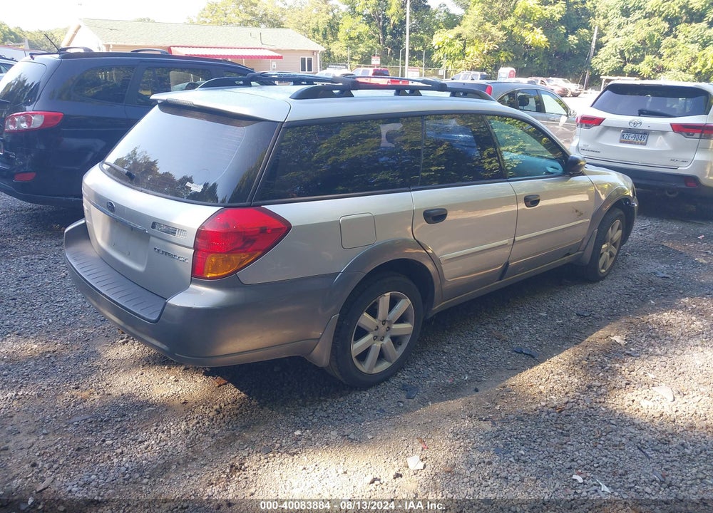 2007 SUBARU OUTBACK VIN: 4S4BP61C477334593