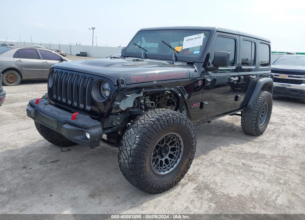 2019 JEEP WRANGLER UNLIMITED RUBICON VIN: 1C4HJXFN0KW601212