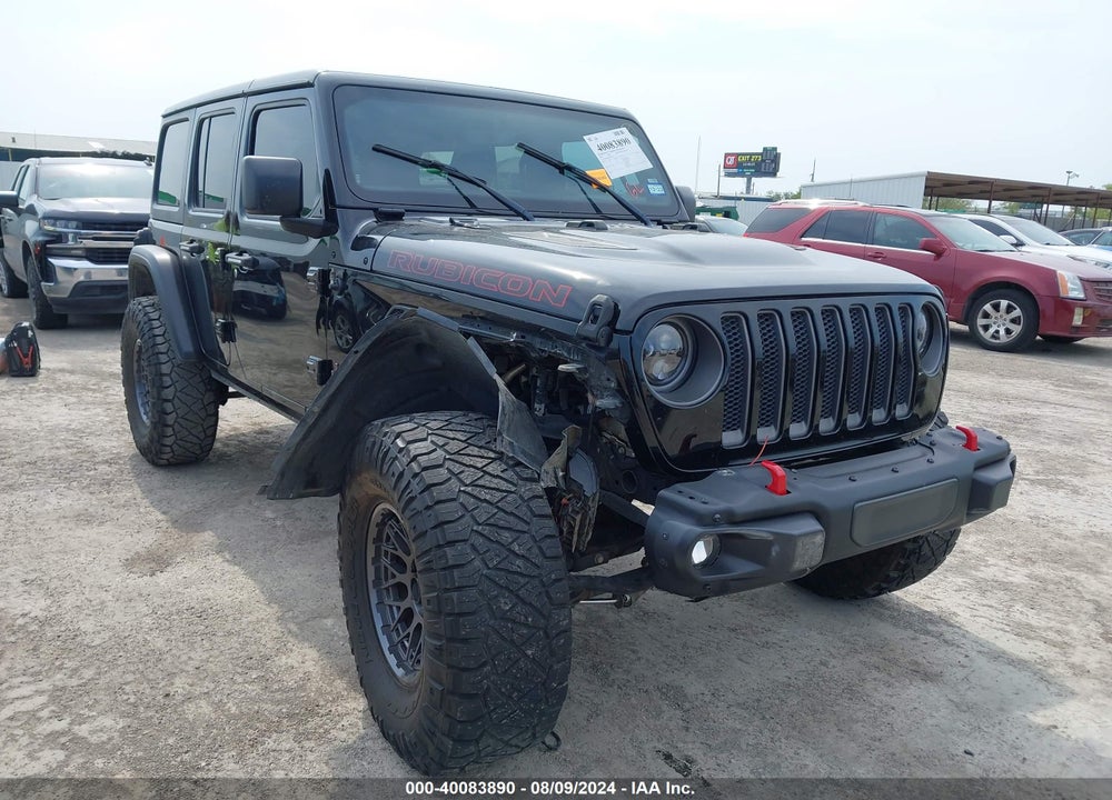 2019 JEEP WRANGLER UNLIMITED RUBICON VIN: 1C4HJXFN0KW601212