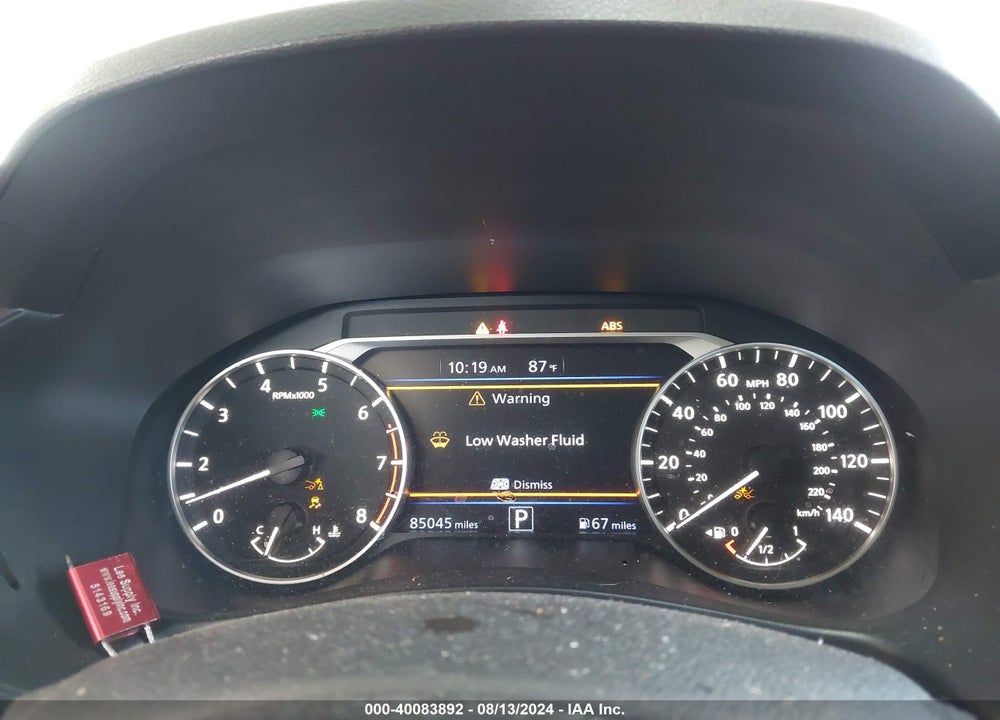 2019 NISSAN ALTIMA 2.5 SV VIN: 1N4BL4DV3KC108617