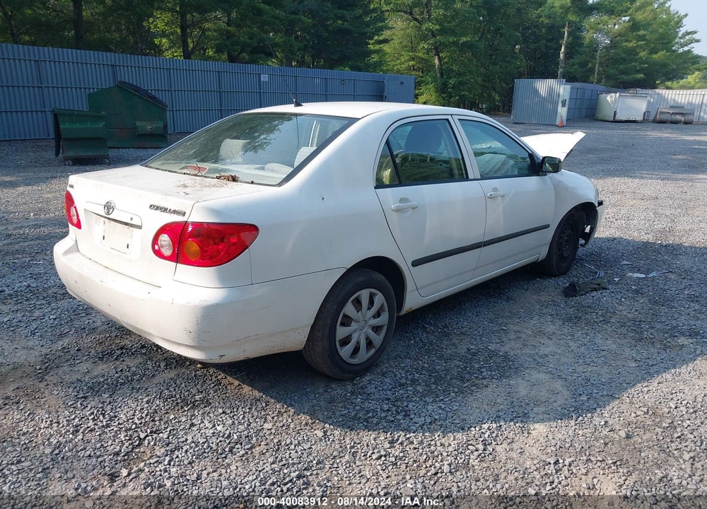 2004 TOYOTA COROLLA CE VIN: JTDBR32E842038921