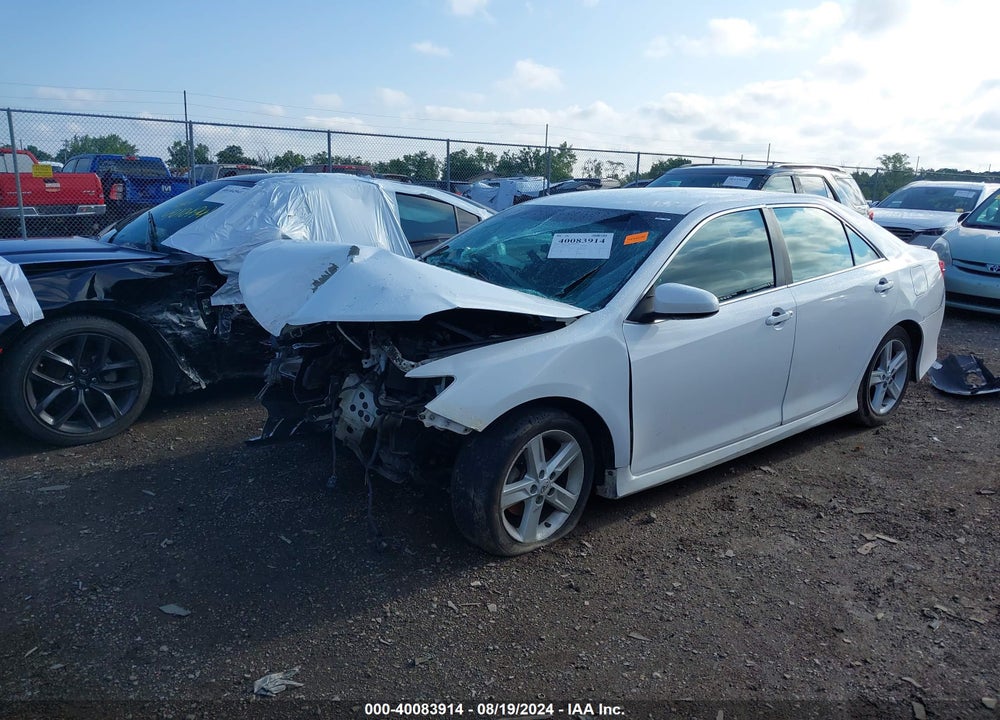 2012 TOYOTA CAMRY SE VIN: 4T1BF1FK6CU133733