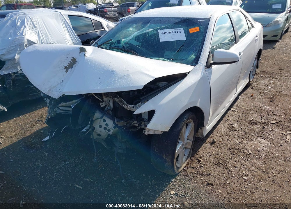 2012 TOYOTA CAMRY SE VIN: 4T1BF1FK6CU133733