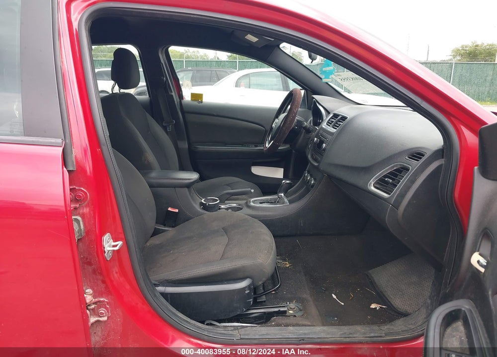 2012 DODGE AVENGER SXT VIN: 1C3CDZCB7CN195268