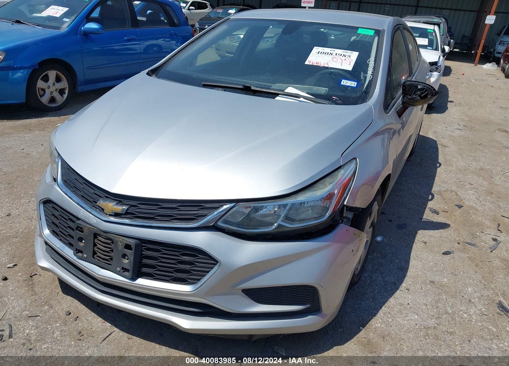 2017 CHEVROLET CRUZE LS AUTO VIN: 1G1BC5SM8H7265726