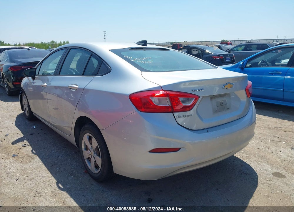 2017 CHEVROLET CRUZE LS AUTO VIN: 1G1BC5SM8H7265726