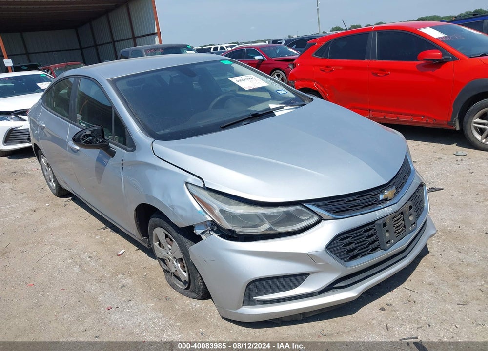 2017 CHEVROLET CRUZE LS AUTO VIN: 1G1BC5SM8H7265726