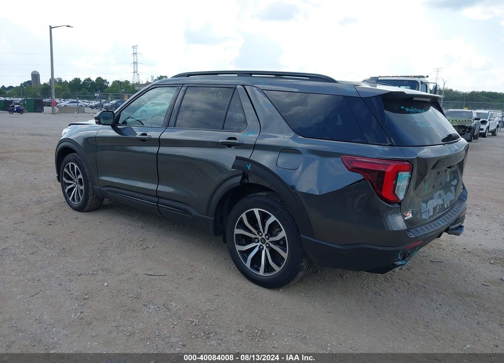 2020 FORD EXPLORER ST VIN: 1FM5K8GCXLGA77819