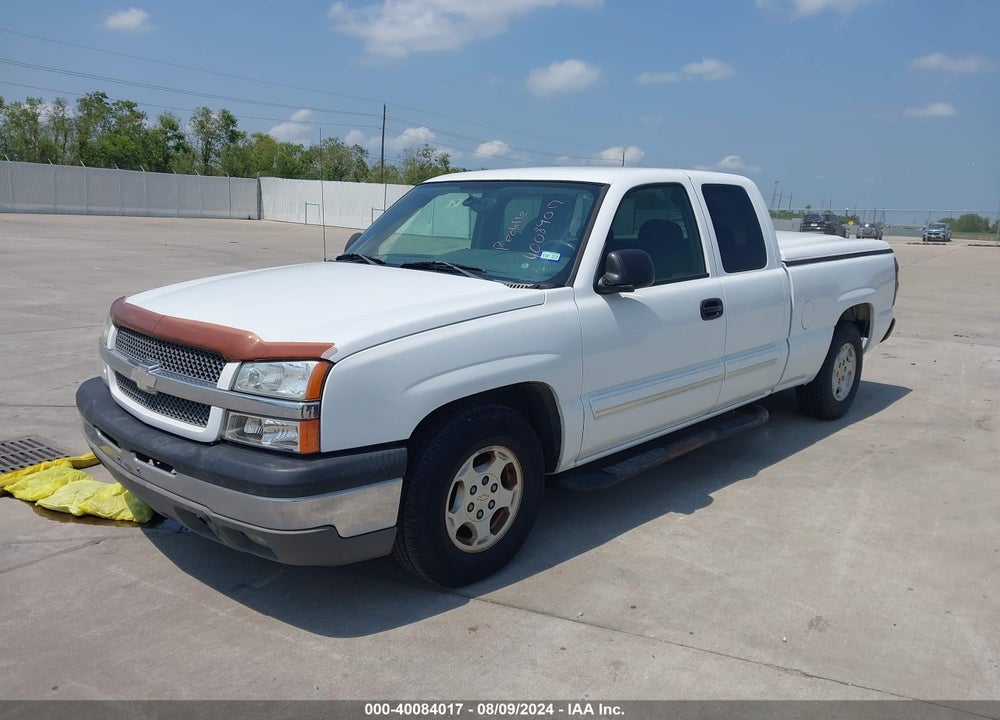 2004 CHEVROLET SILVERADO 1500 LS VIN: 2GCEC19V441212248