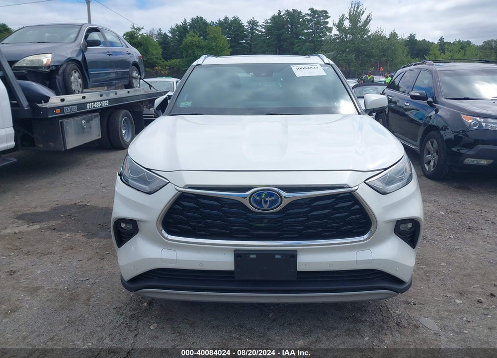 2021 TOYOTA HIGHLANDER HYBRID PLATINUM VIN: 5TDEBRCH7MS056753