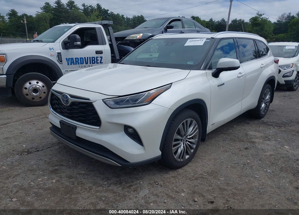 2021 TOYOTA HIGHLANDER HYBRID PLATINUM VIN: 5TDEBRCH7MS056753