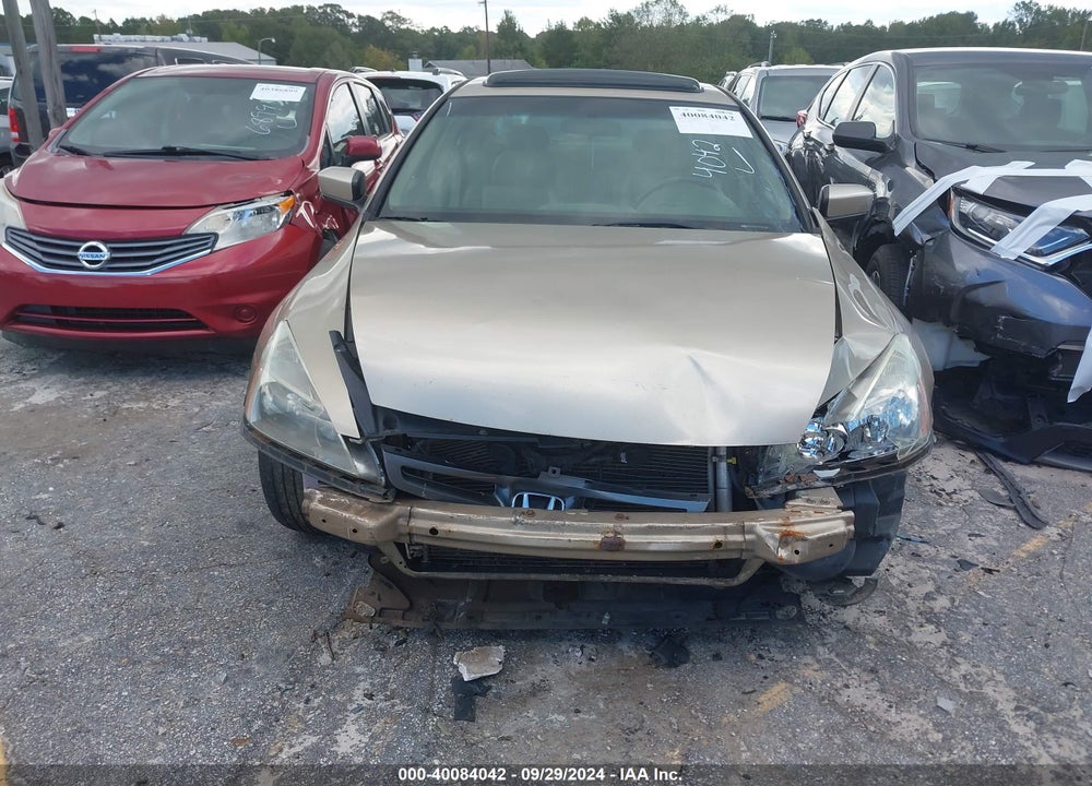 2003 HONDA ACCORD 2.4 EX VIN: 1HGCM56603A129821