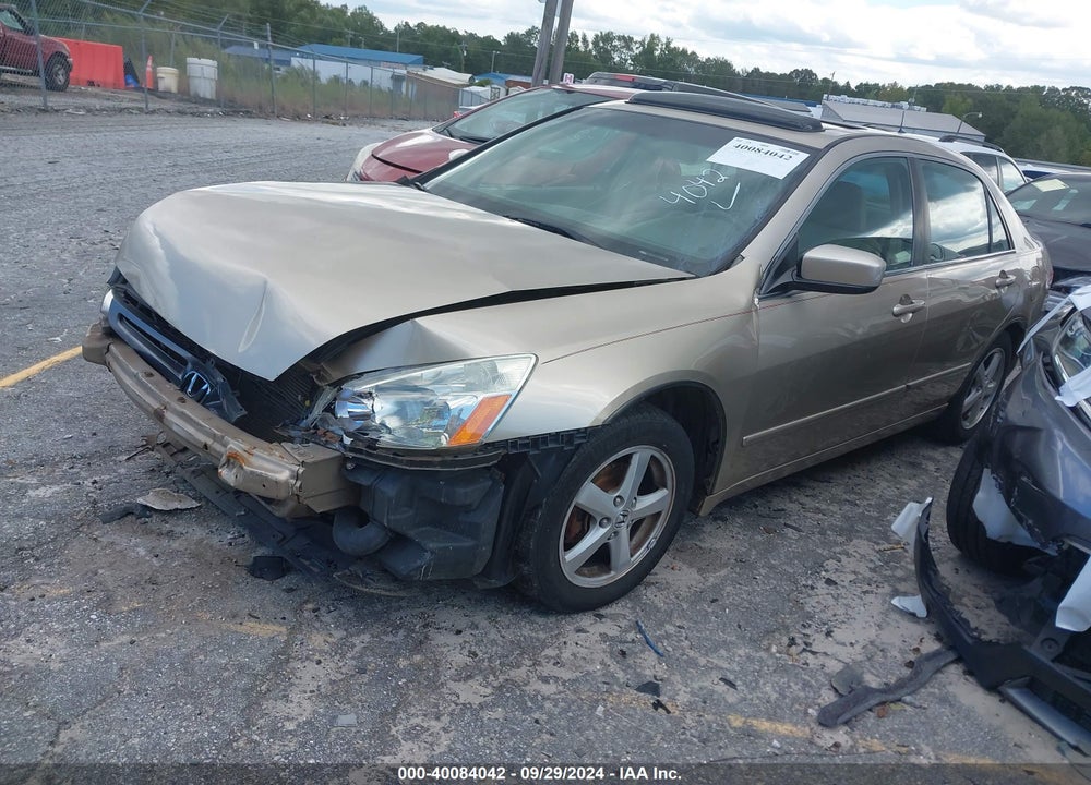 2003 HONDA ACCORD 2.4 EX VIN: 1HGCM56603A129821